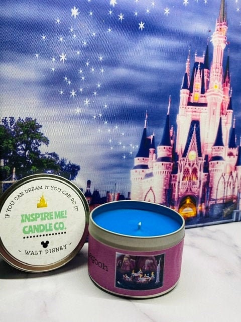 PETER PAN CANDLE-Disney- Mermaid Lagoon Candle/ Summer Scent/Skull Rock/ Captain Hook/ Underneath A Magic Moon/ Mermaids/ Disney Weddings