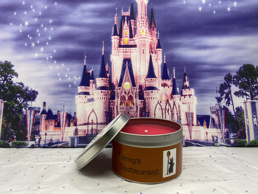 RATATOUILLE Candle-Tomato Leaf REMY'S RESTURANT Candle-Garden Smell Of Paris France-Summer Scent Gift For Disney Lover For Disney Kitchen