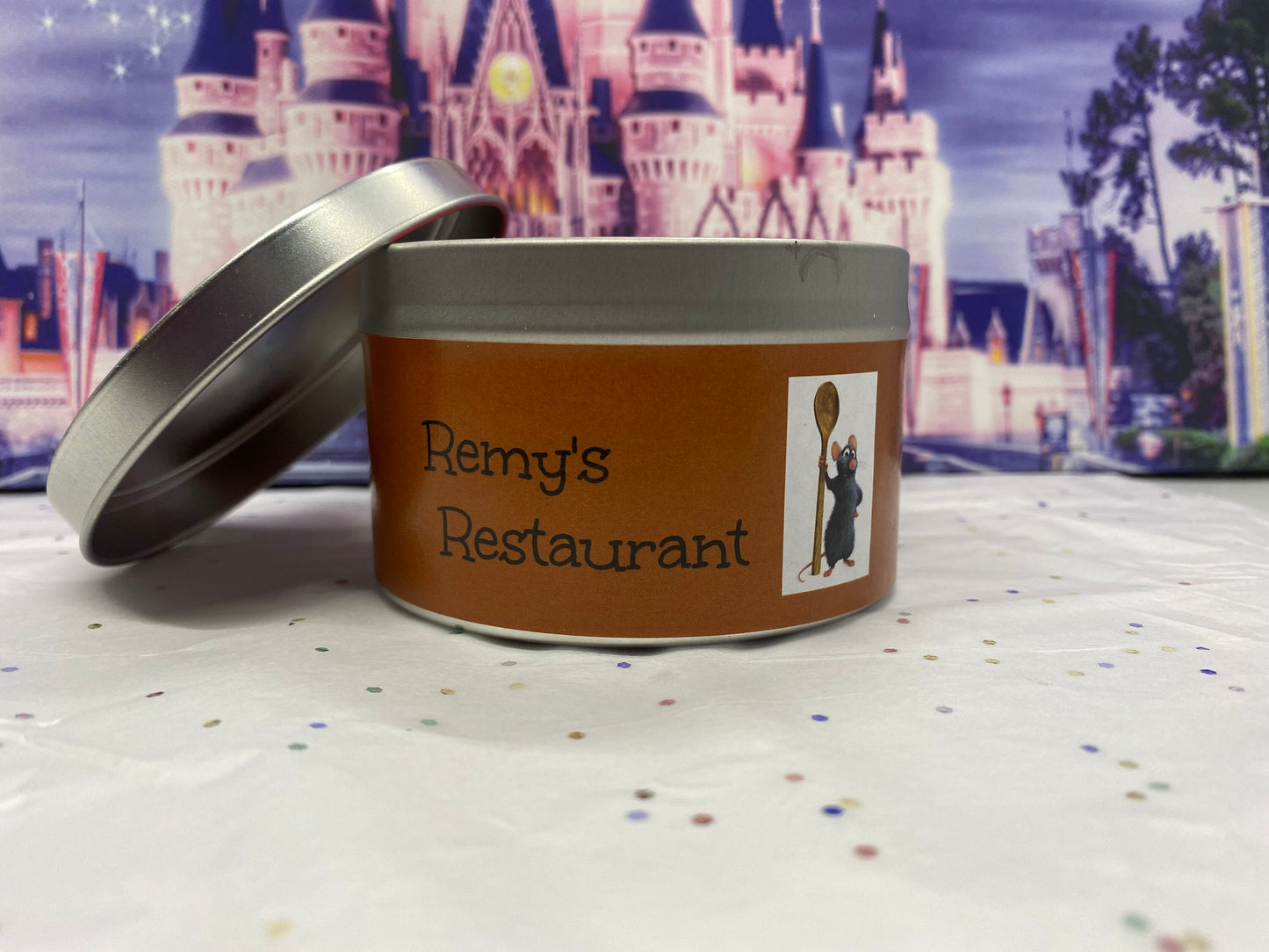 RATATOUILLE Candle-Tomato Leaf REMY'S RESTURANT Candle-Garden Smell Of Paris France-Summer Scent Gift For Disney Lover For Disney Kitchen