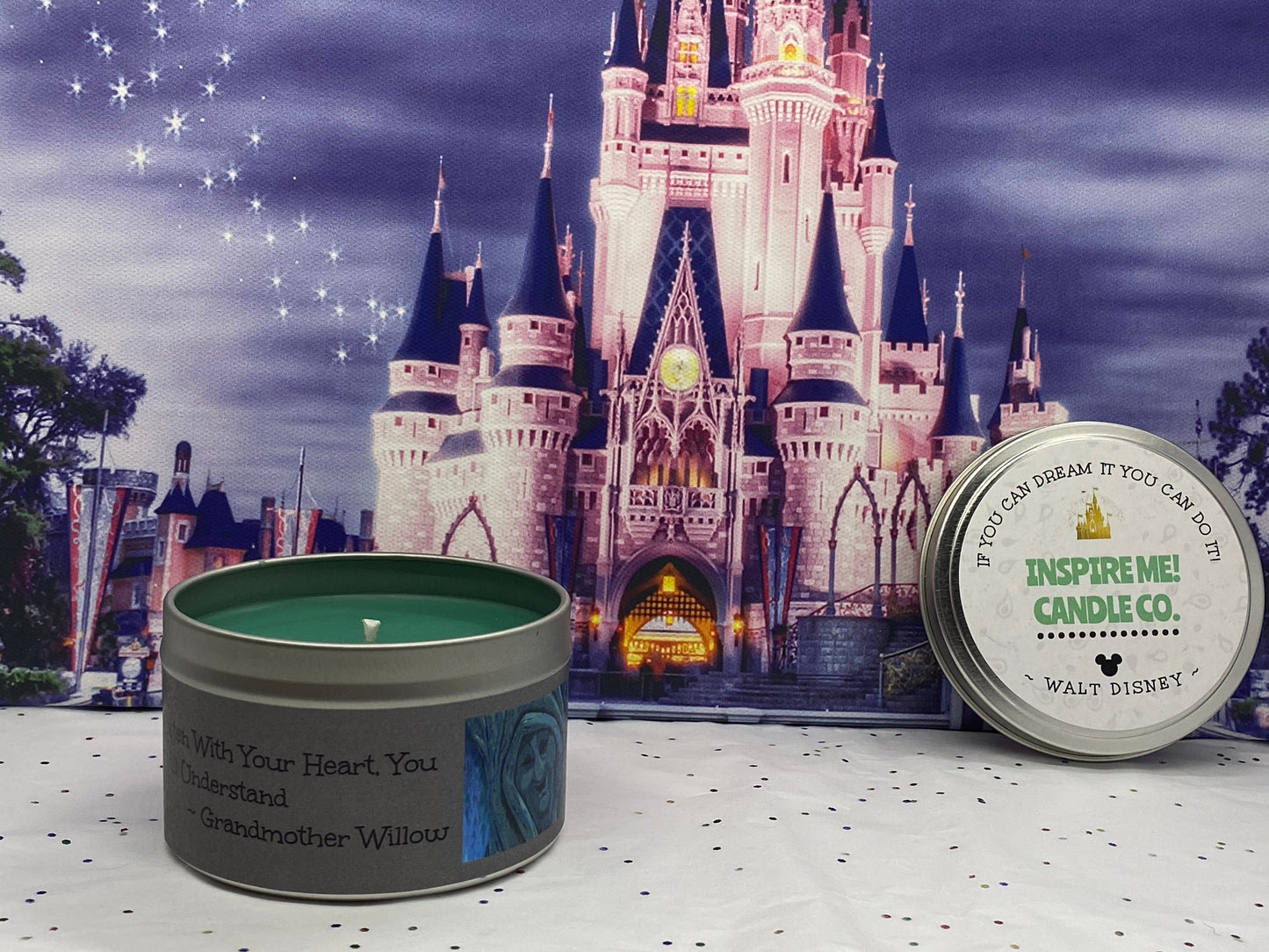 POCAHONTAS CANDLE- Grandmother Willow- Birch Tree Scent-Disney Themed Home-Disney Theme Park-Disney World-Magic Candles-Disney Decor-Meeko