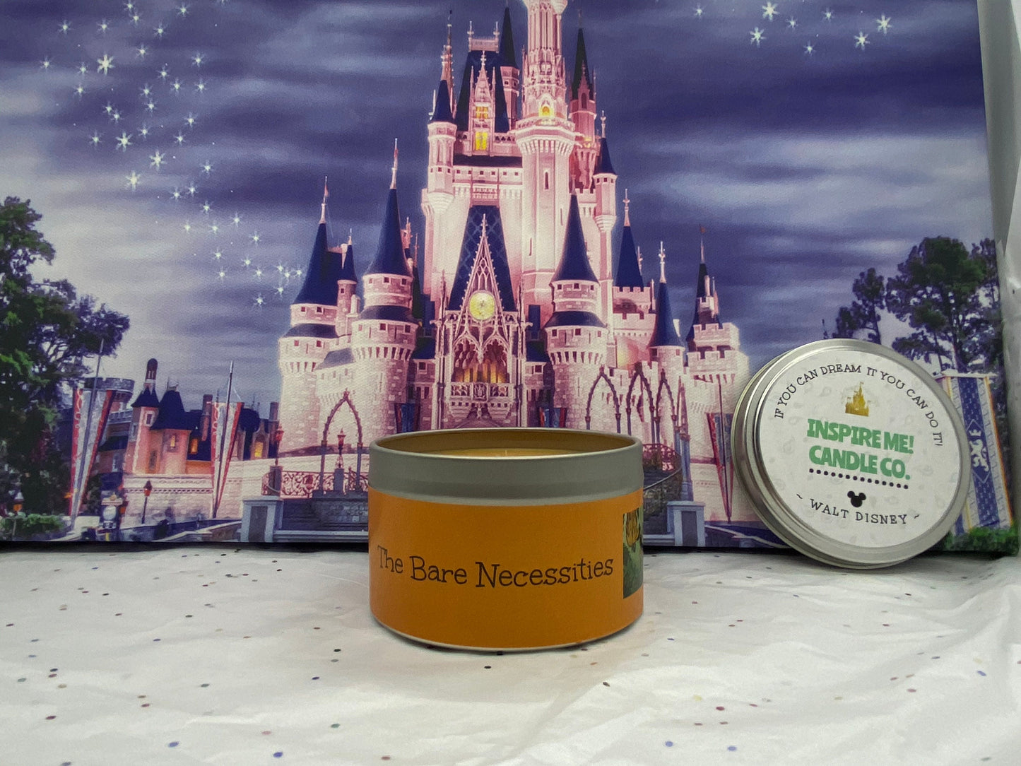 JUNGLE BOOK -The Bear Necessities- Jungle Book Candle- Orange Blossom-Summer In Disney-Animal Kingdom-Theme Park Scents-Baloo The Bear