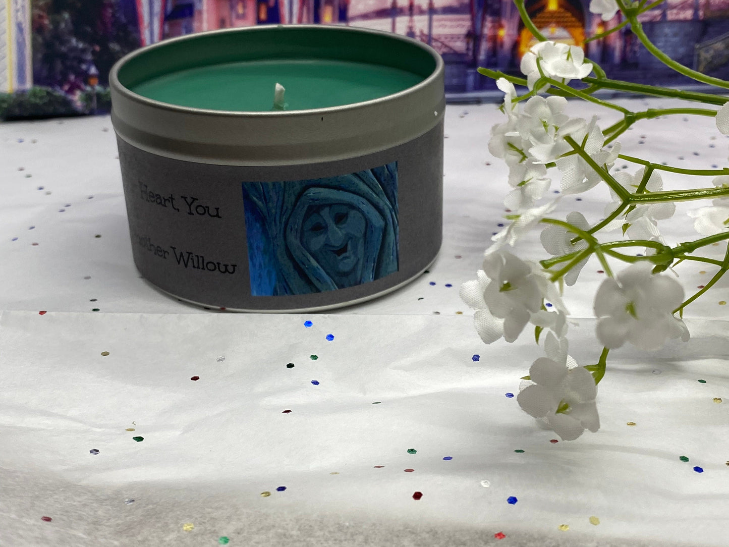 POCAHONTAS CANDLE- Grandmother Willow- Birch Tree Scent-Disney Themed Home-Disney Theme Park-Disney World-Magic Candles-Disney Decor-Meeko