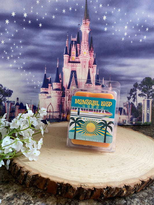 MONORAIL Loop Wax Melts-Disney Park Inspired- Peach Rings- Transportation-Disney Transport- Highway In The Sky-Disney Resorts-MAGIC KINGDOM