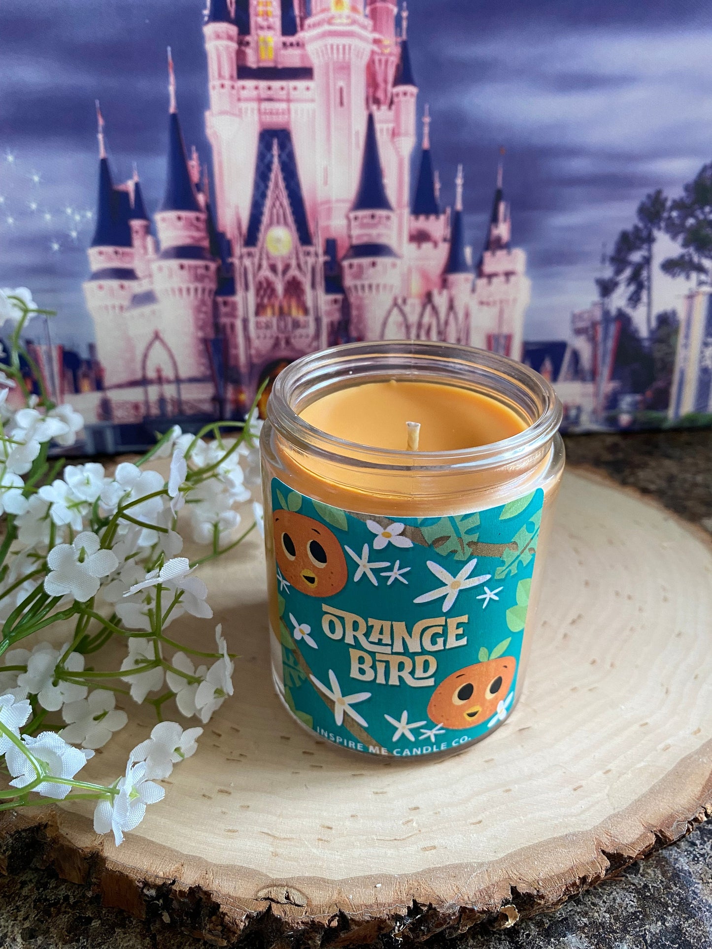 ORANGE BIRD Candle-Sunshine State- Florida- Orange Sherbet Treat- Citrus And Vanilla-Disney Home Decor-Disney Weddings-Disney Kitchen