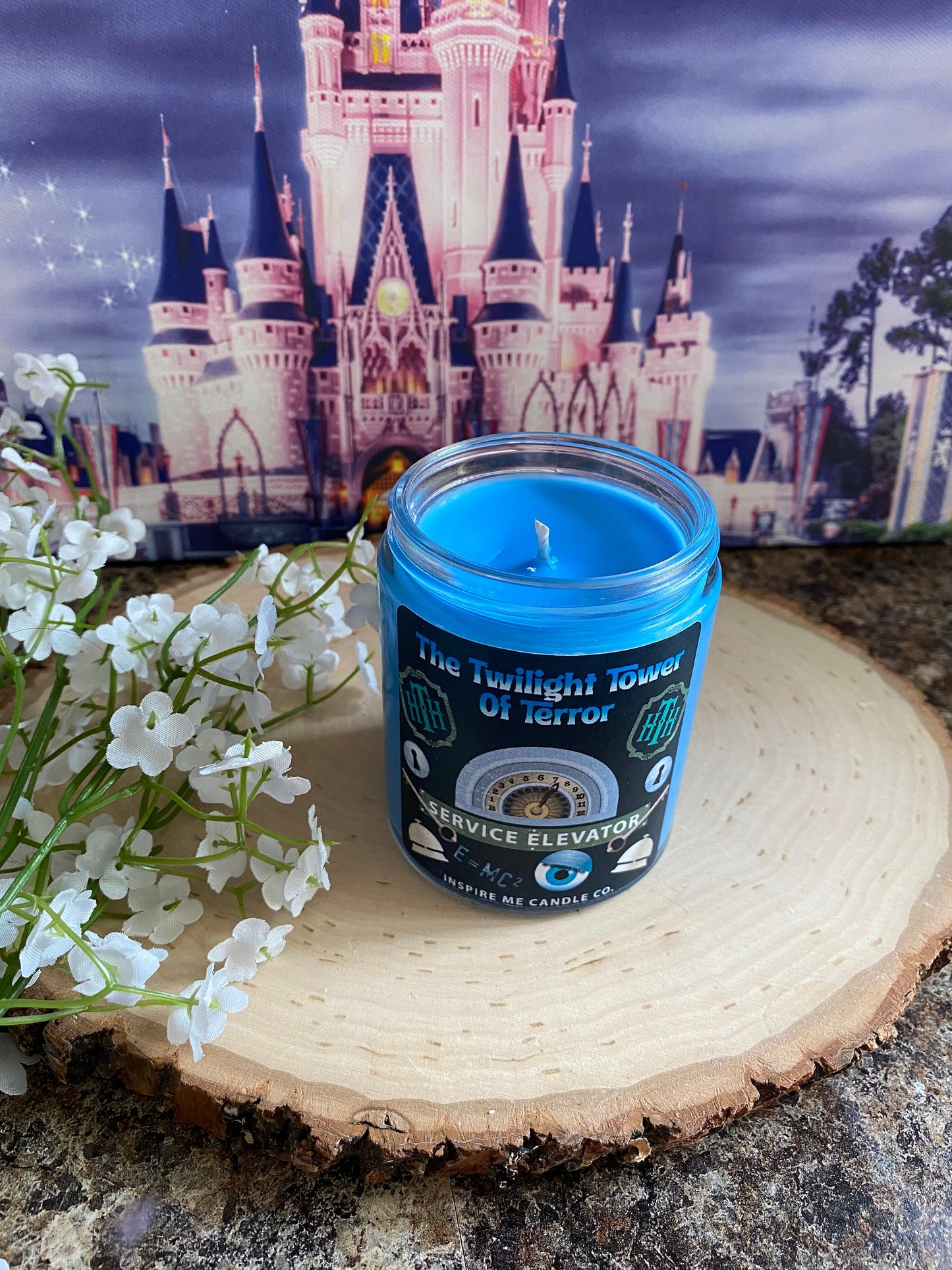 TOWER Of TERROR Candle-The Twilight Zone-Disney Park Inspired- HOLLYWOOD Studios-Sunset Boulevard-Disney Kitchen-ThemePark Decor-Magic Scent