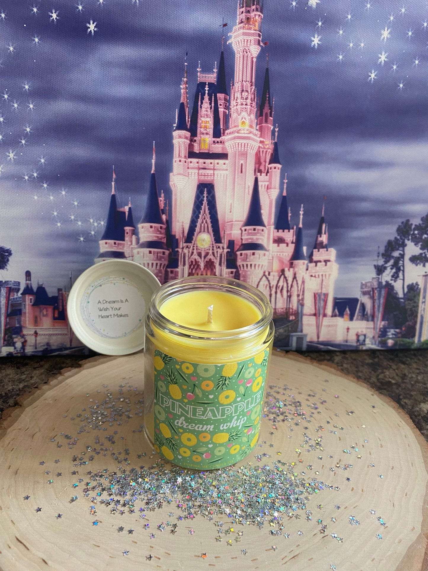 PINEAPPLE DOLE WHIP | Magic, Treat-Inspired Candles | Smells So Strong You Can Smell It Through The Box | Disney Decor | Disney Weddings