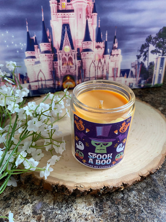 SPOOK A Boo Candle HALLOWEEN CANDY Corn Scent Mickey Not So Scary Halloween Party-Fall Wedding Decor Disney-Disney Fall Home Decor-Fall Gift