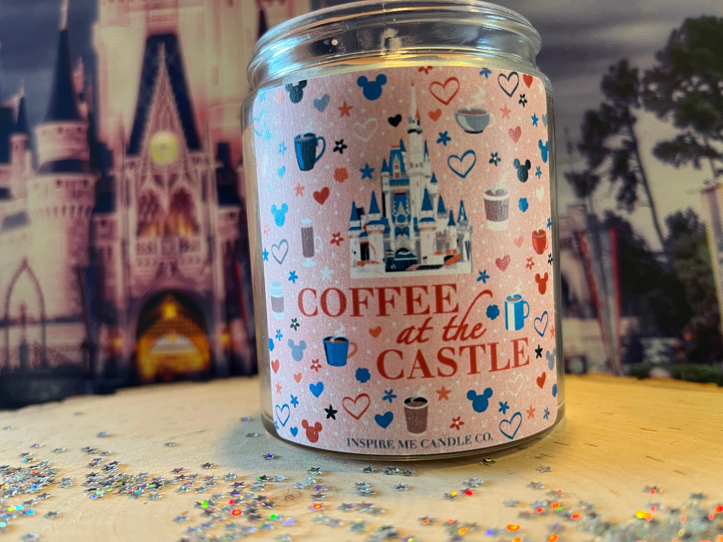 Coffee At The Castle Candle