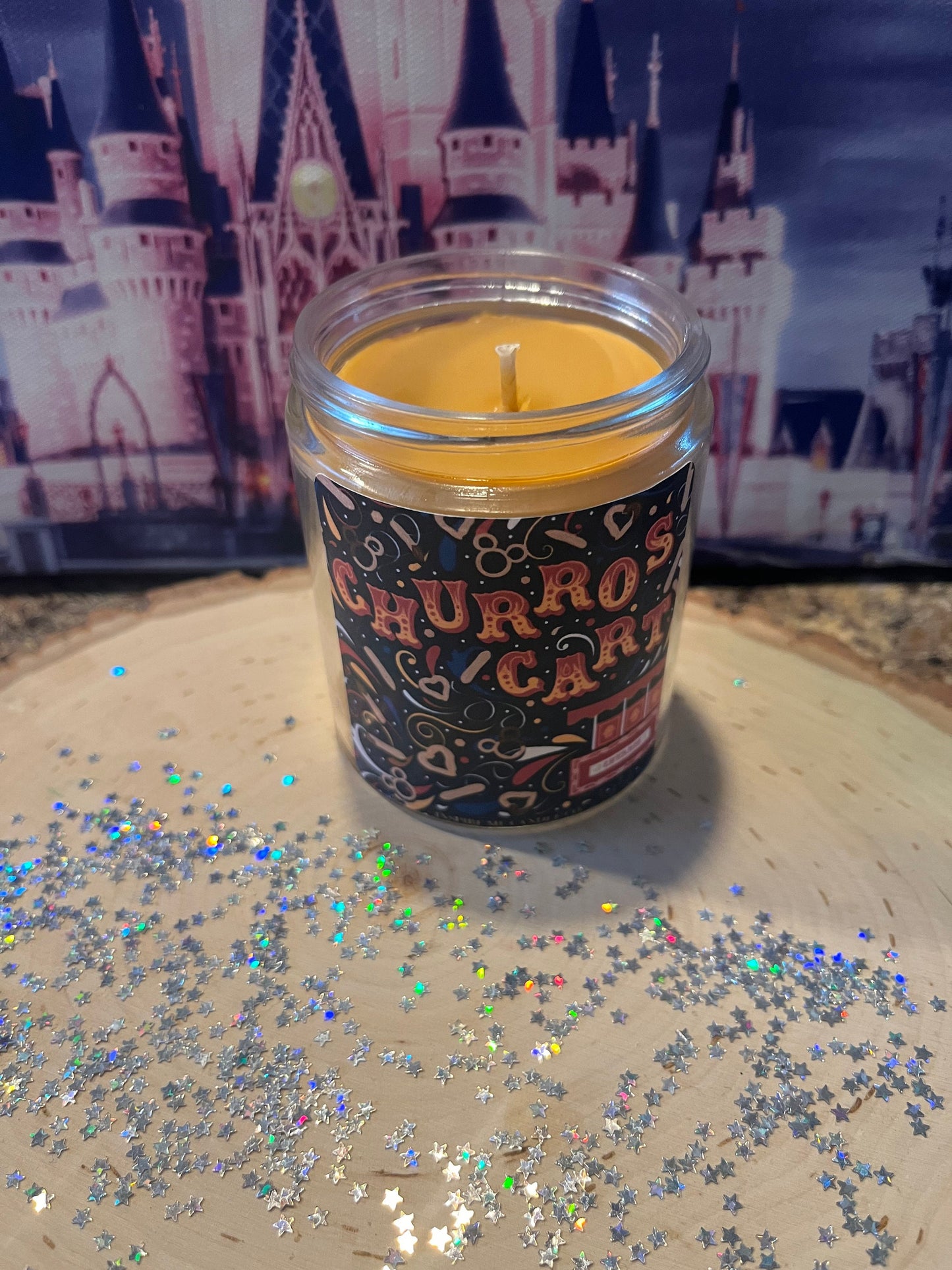 Churro Cart Candle