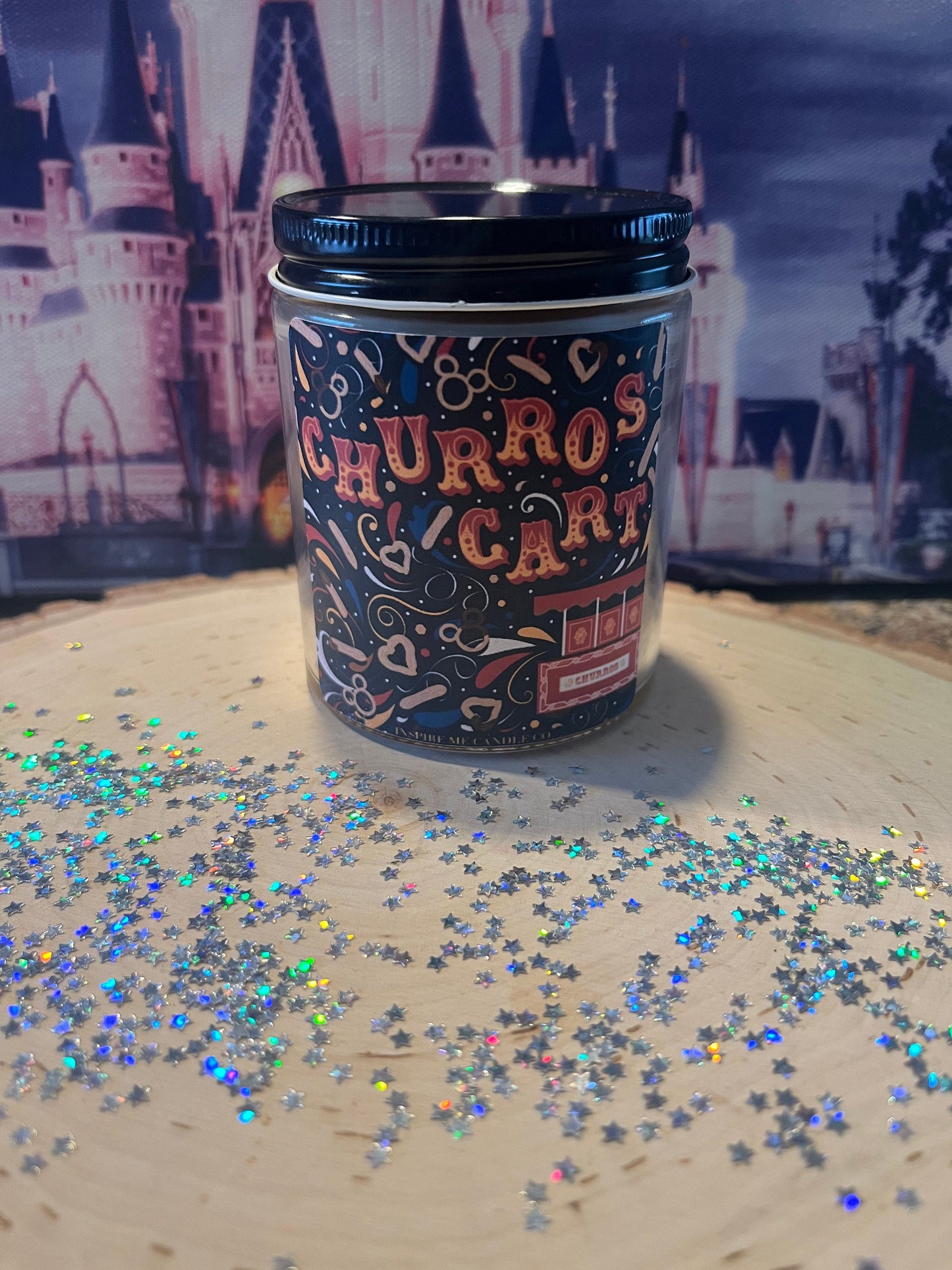 Churro Cart Candle