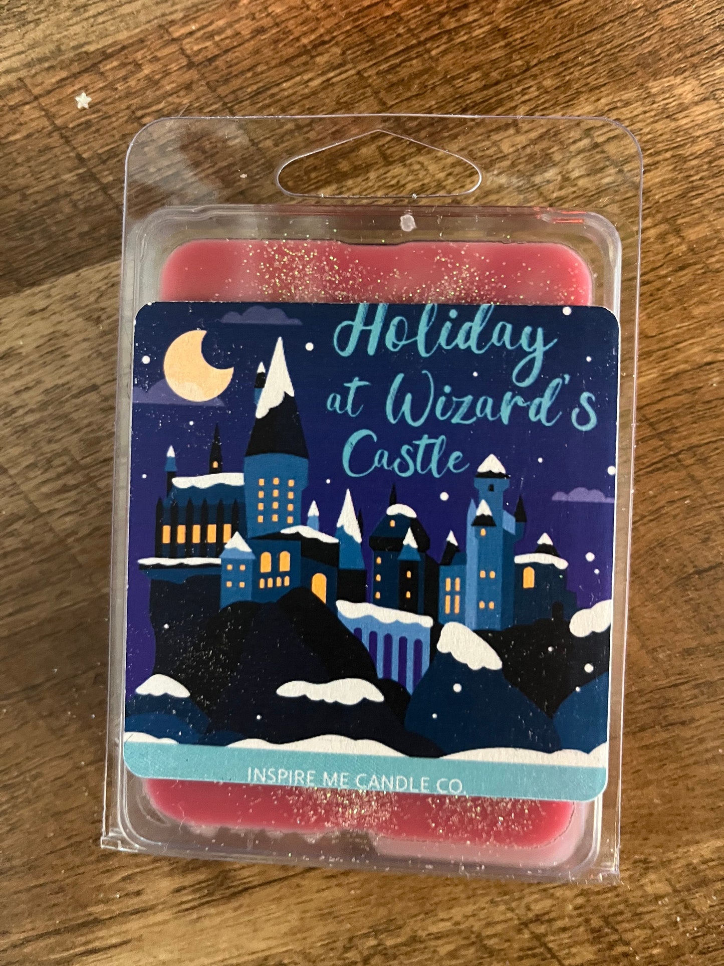 Holiday At WIZARD Castle Wax Melt-CRANBERRY Woods Scent-Wizarding World-Winter At Hogwarts-Harry Potter Themed-Hagrid-Universal Studios