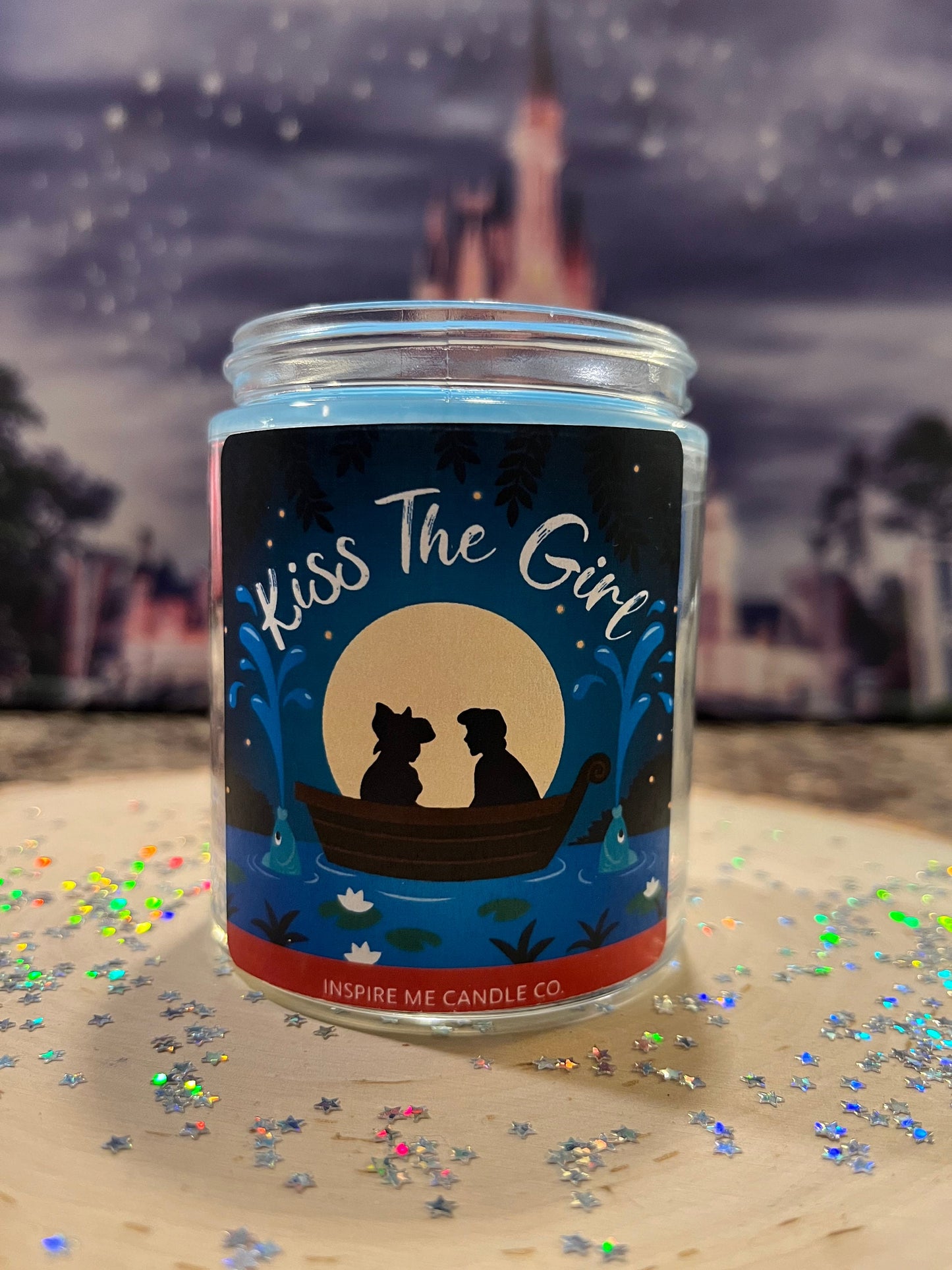 Kiss The Girl Candle-THE LITTLE MERMAID Candle-Ariel And Prince Eric-Sebastian-Disney Candle-Disney Princess-Home Decor Disney-Gift For Her