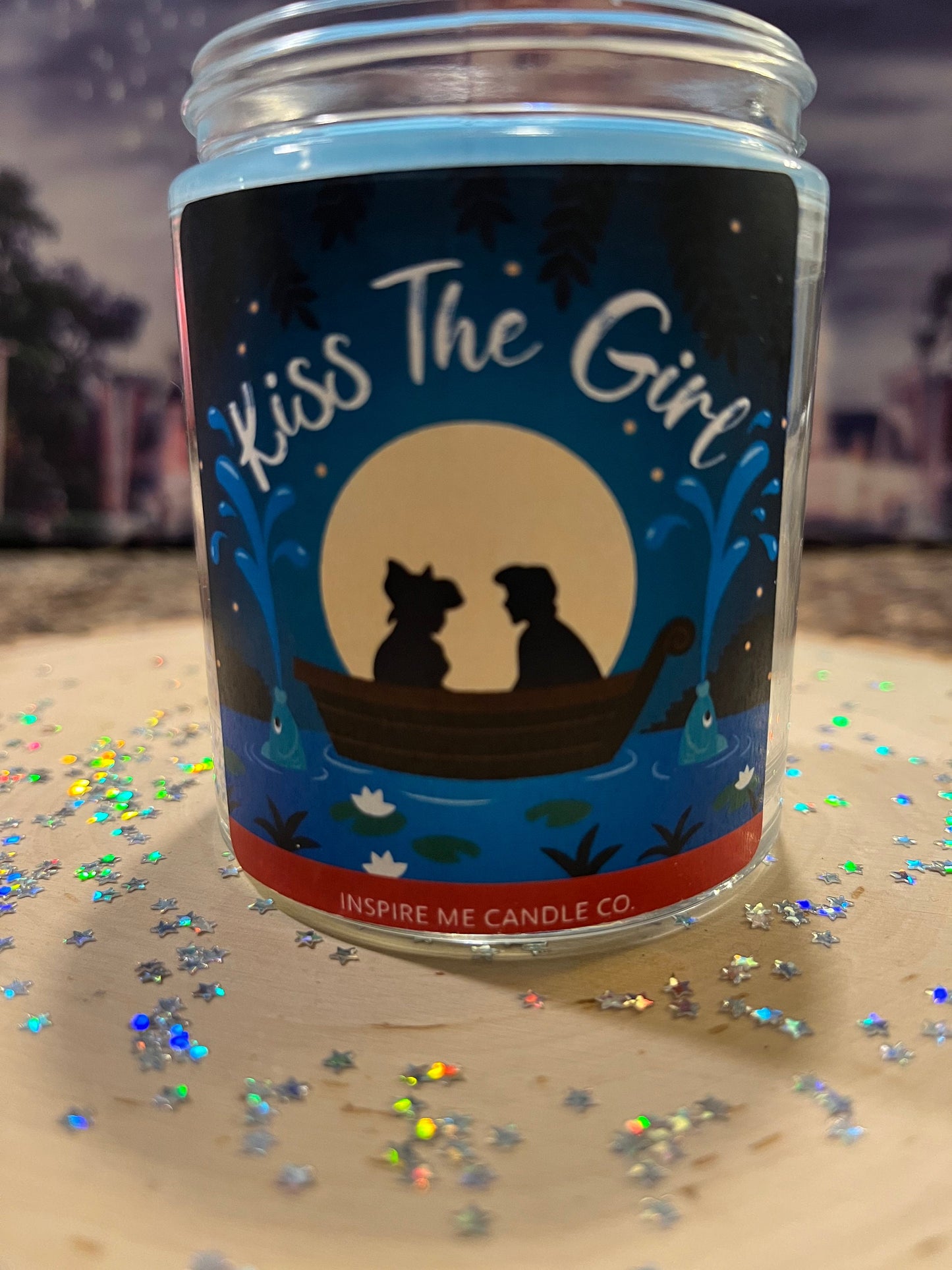 Kiss The Girl Candle-THE LITTLE MERMAID Candle-Ariel And Prince Eric-Sebastian-Disney Candle-Disney Princess-Home Decor Disney-Gift For Her