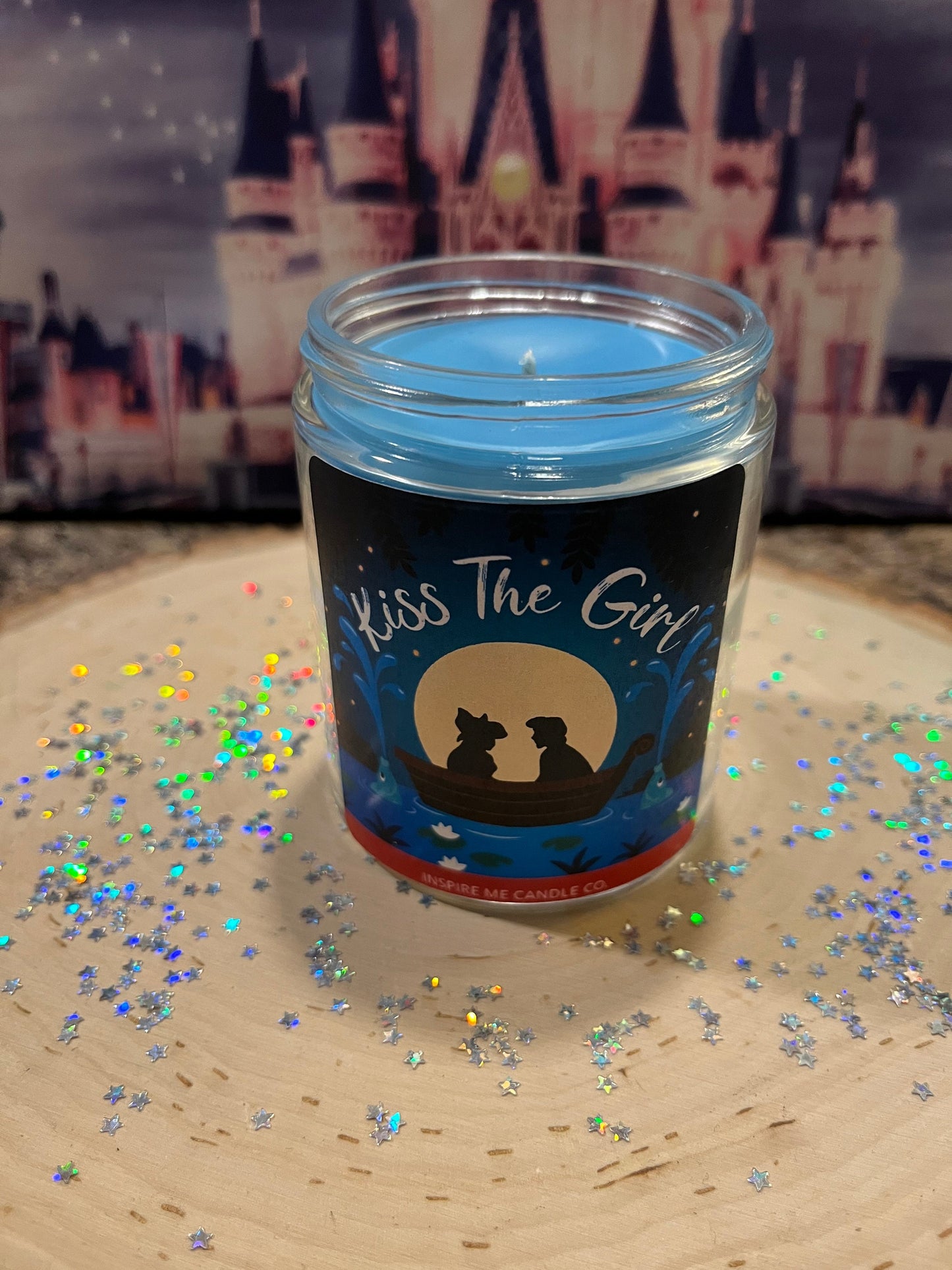 Kiss The Girl Candle-THE LITTLE MERMAID Candle-Ariel And Prince Eric-Sebastian-Disney Candle-Disney Princess-Home Decor Disney-Gift For Her