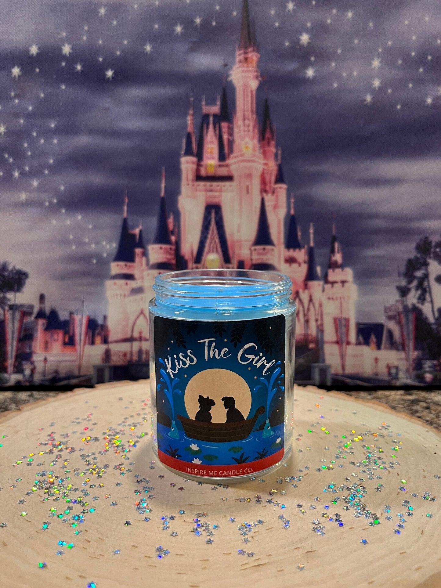 Kiss The Girl Candle-THE LITTLE MERMAID Candle-Ariel And Prince Eric-Sebastian-Disney Candle-Disney Princess-Home Decor Disney-Gift For Her