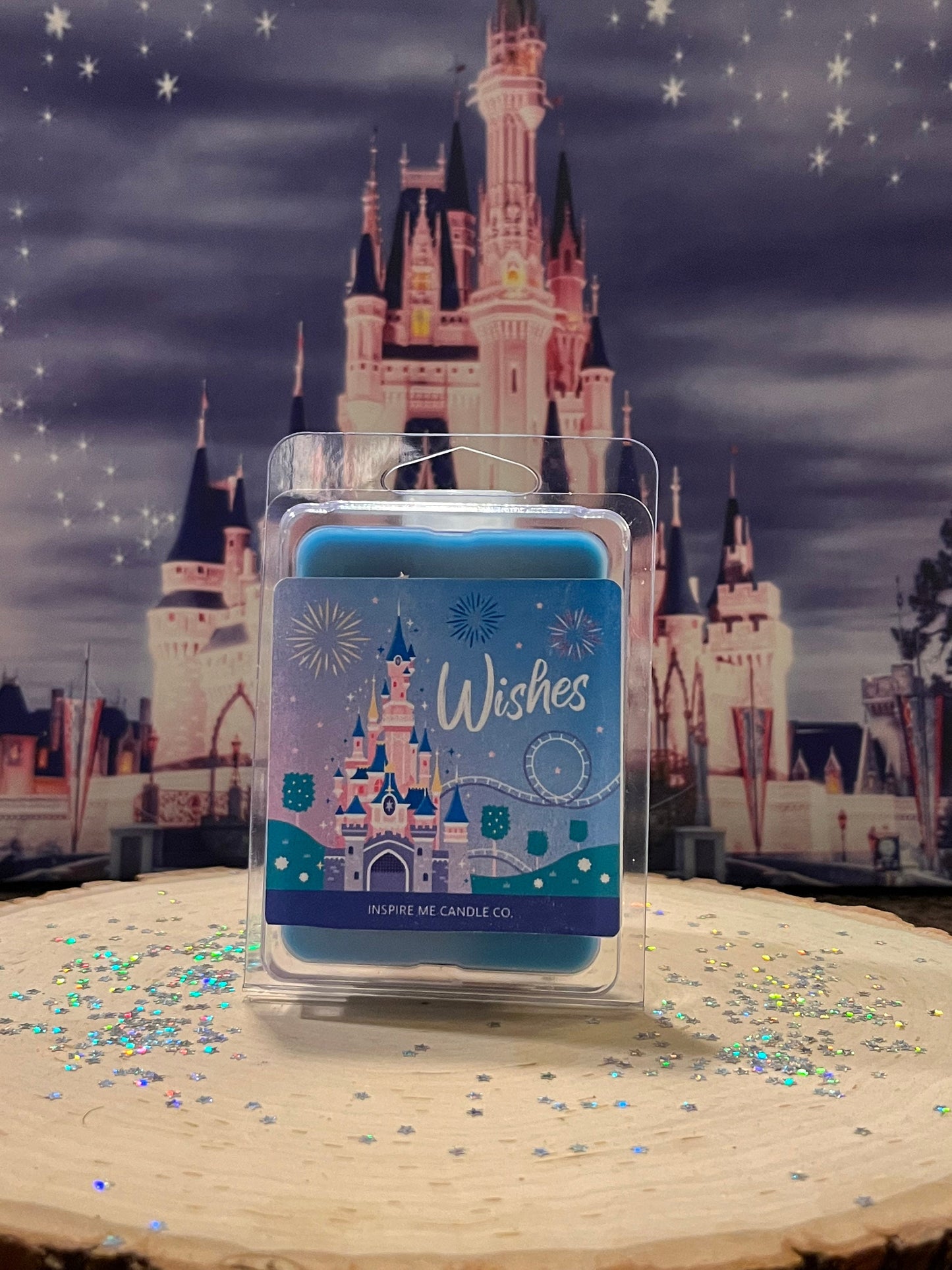 WISHES Wax Melts Magic Kingdom Nighttime Fireworks-Disney Bridal Shower-Disney Theme Kitchen-Gift For Disney Lover-Happily Ever After Gift