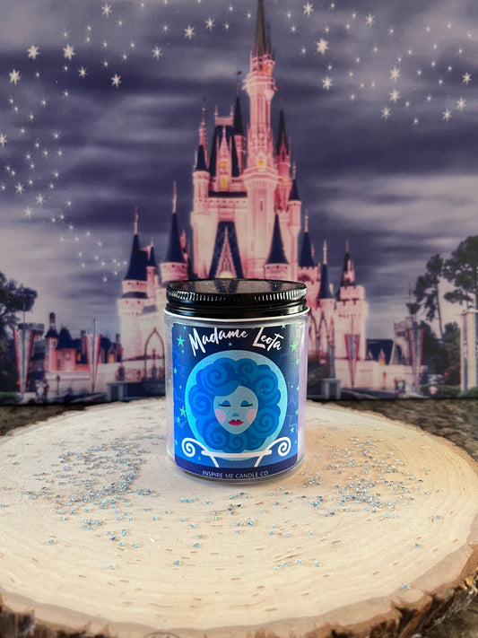 Madame LEOTA-HAUNTED MANSION Candle-Welcome Foolish Mortals-Disney World Happy Haunts-Grim Grinning Ghosts Gift-Disney Fall Decor For Home