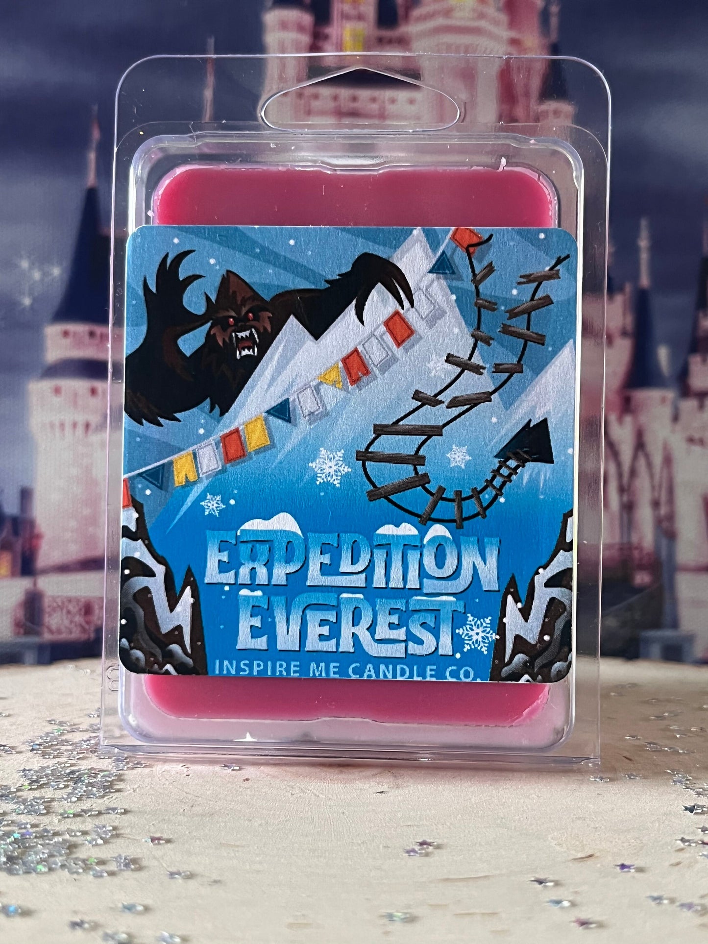 Expedition EVEREST Wax Melt-ANIMAL KINGDOM Theme Park-Yeti-Roller Coaster-Attraction Themed-Disney Park Wax Melt-Broken Tracks-Thrill Seeker