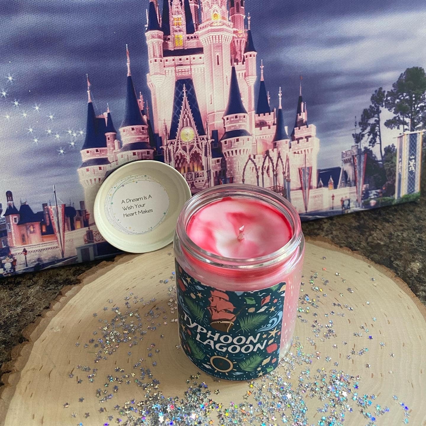 TYPHOON LAGOON Water Park Candle-Disney Water Park-Summer Scent-Tropical Vibes-Fun In The Sun