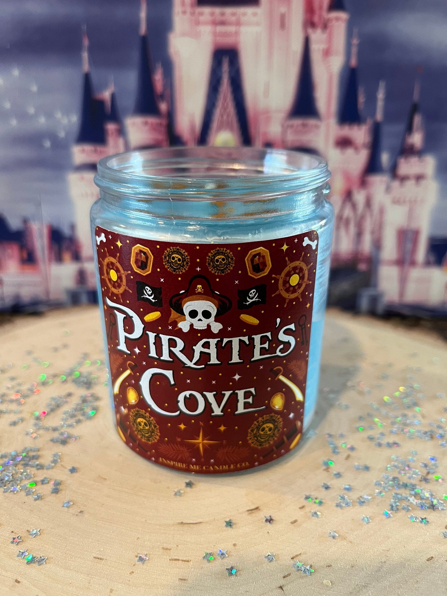 PIRATES Of The Carribean Candle- Yo Ho! Yo Ho! Pirate's Cove Candle-Captain Jack Sparrow,Disney Gift Idea For Him-Disney Ride Home Decor