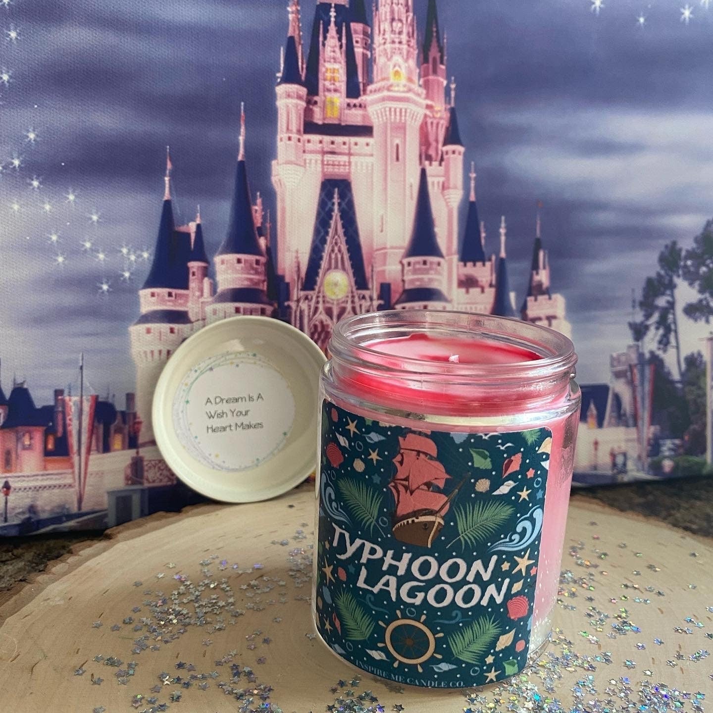 TYPHOON LAGOON Water Park Candle-Disney Water Park-Summer Scent-Tropical Vibes-Fun In The Sun