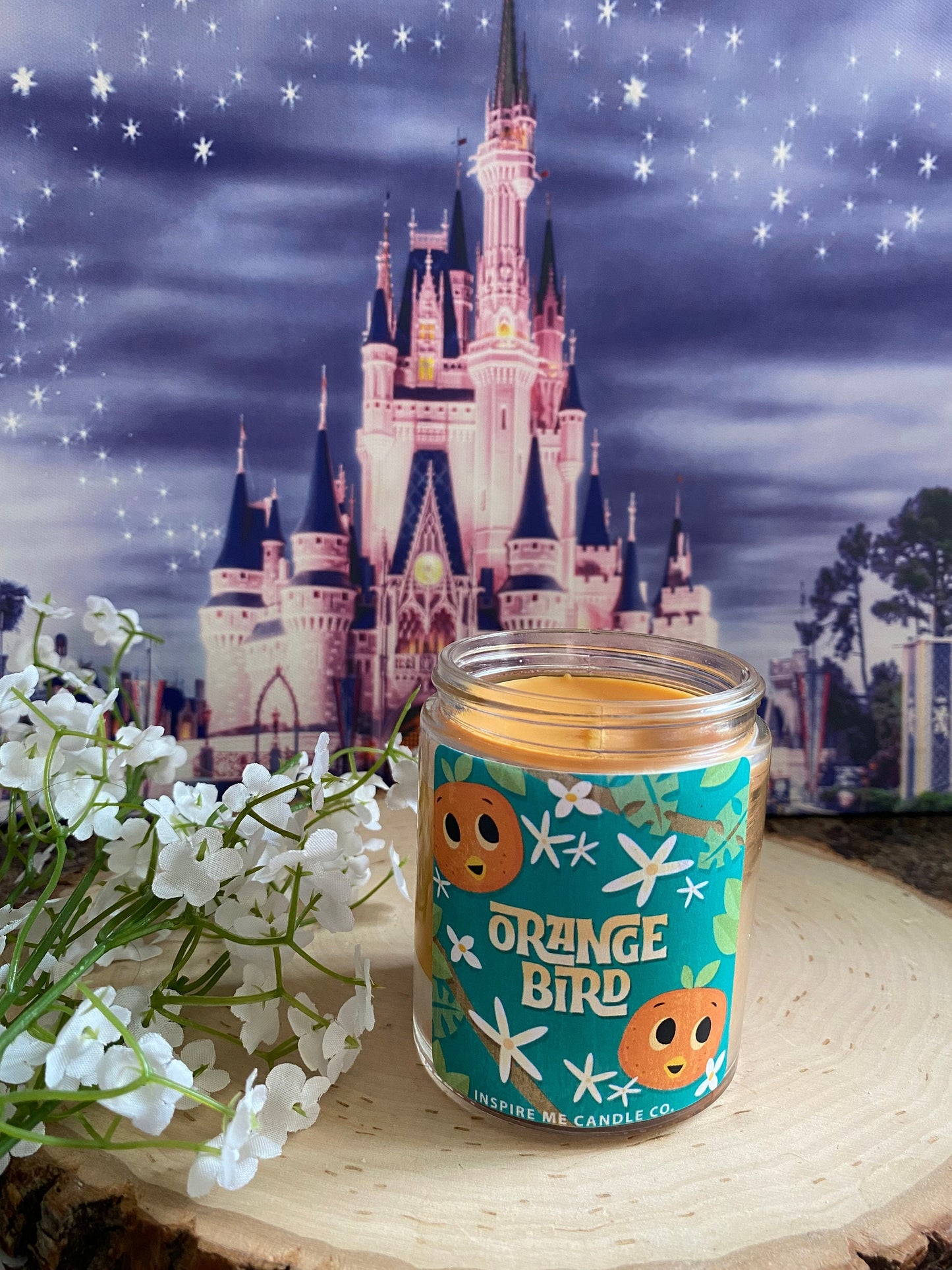 ORANGE BIRD Candle-Sunshine State- Florida- Orange Sherbet Treat- Citrus And Vanilla-Disney Home Decor-Disney Weddings-Disney Kitchen