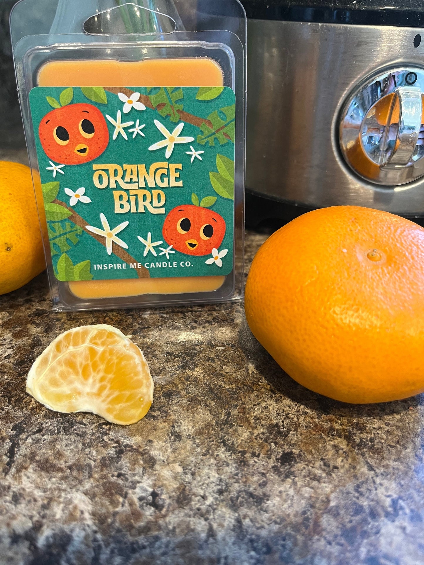 ORANGE BIRD Wax Melts-Sunshine State-Florida- Orange Sherbet Treat- Citrus and Vanilla