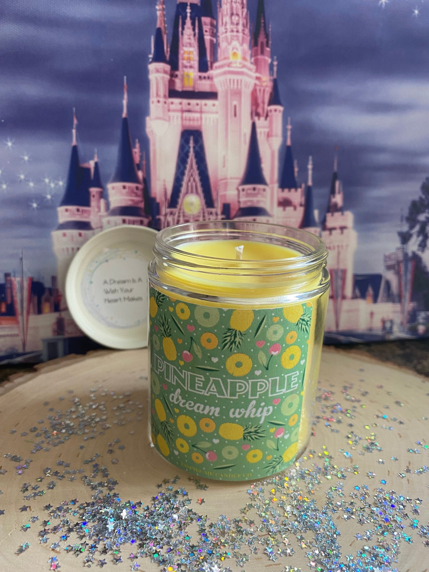 PINEAPPLE DOLE WHIP | Magic, Treat-Inspired Candles | Smells So Strong You Can Smell It Through The Box | Disney Decor | Disney Weddings