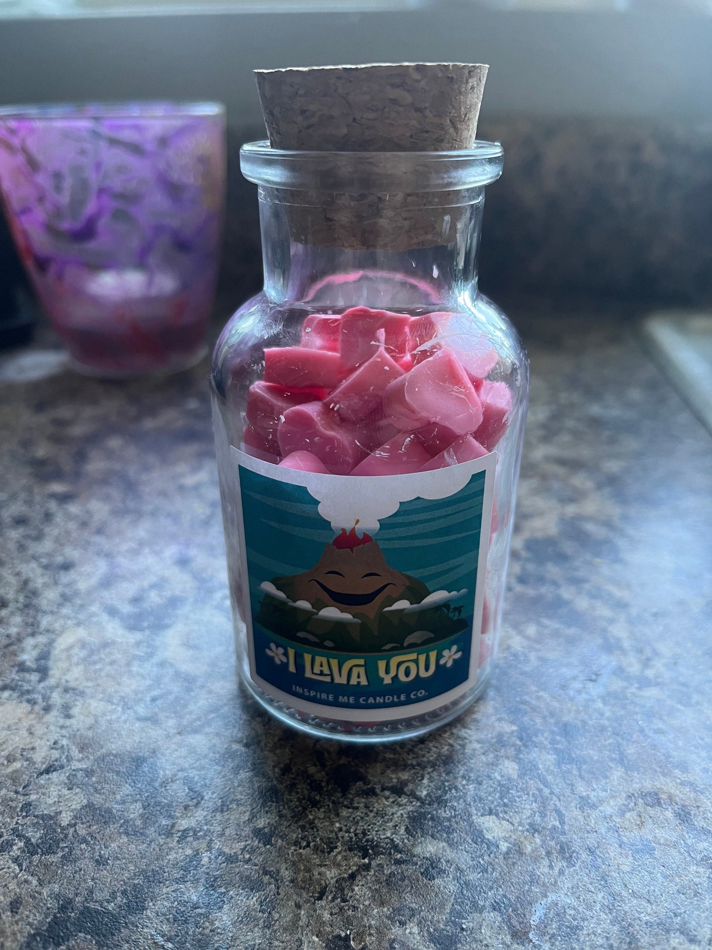 PIXAR'S I Lava You Wax Melt Hearts-Gift For Valentine's Day-Bridal Shower-Disney Decor For The Home- Fairy tale Wedding Celebrate LOVE Gift-