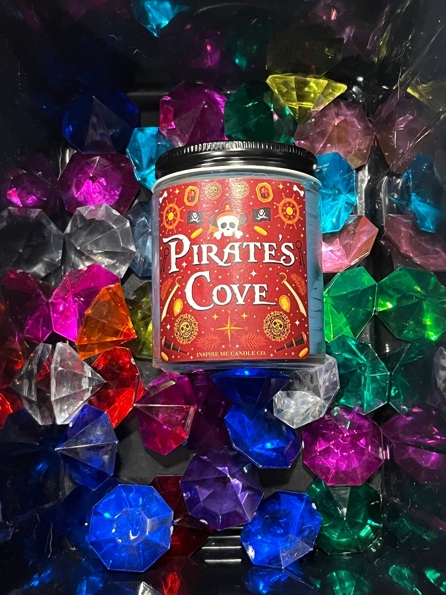 PIRATES Of The Carribean Candle- Yo Ho! Yo Ho! Pirate's Cove Candle-Captain Jack Sparrow,Disney Gift Idea For Him-Disney Ride Home Decor