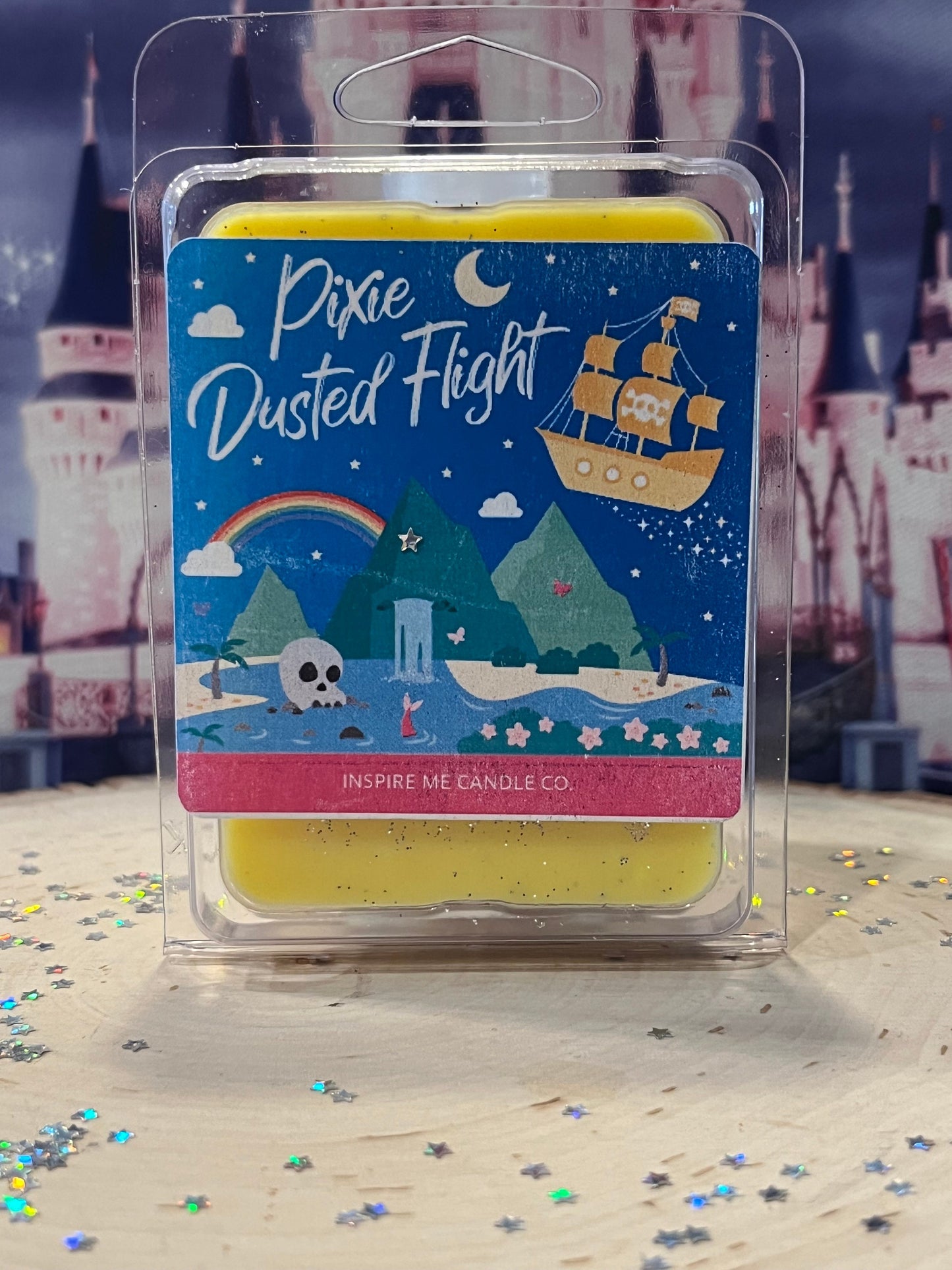 Peter Pan Wax Melt-Pixie Dusted Flight Wax Melts-Disney Decor For The Home-Wax Warmer Disney-Peter Pan's Flight At Disney World-Tinkerbell