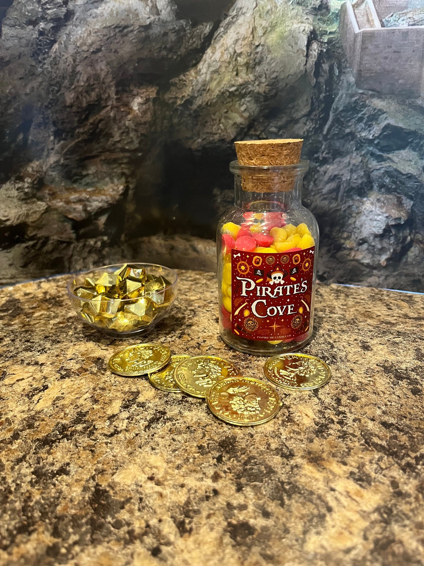 Pirates Of The Carribean Wax Melts-Pirate's Cove, Jack Sparrow, Pirate Ride At Magic Kingdom, Disney Decor For Home, Fall Disney Decor Gift