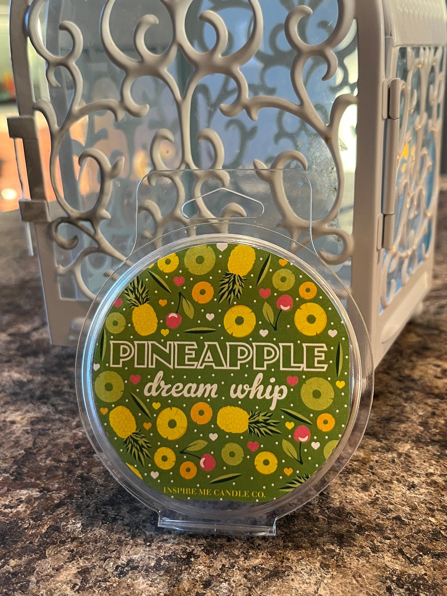 Pineapple DOLE WHIP Wax Melt Circle-Disney Theme Park Scents-Disney Decor For Home-Dole Whip Float At Magic Kingdom-Adventureland Aloha Isle