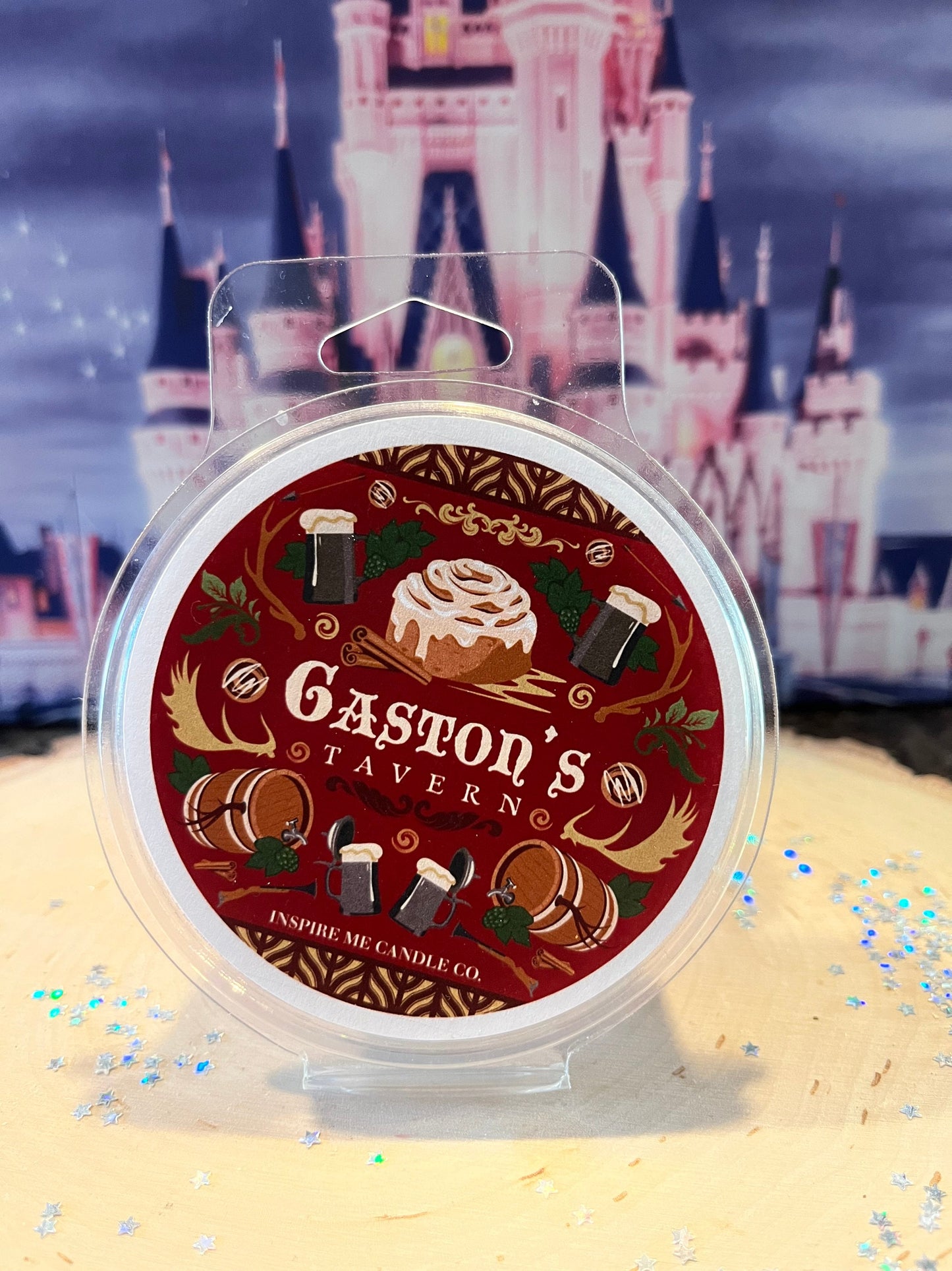 GASTON'S Tavern Wax Melt-Warm Frosted Cinnamon Rolls- Fantasyland Snacks At Magic Kingdom-Disney Decor For Home-Disney Fairytale Weddings