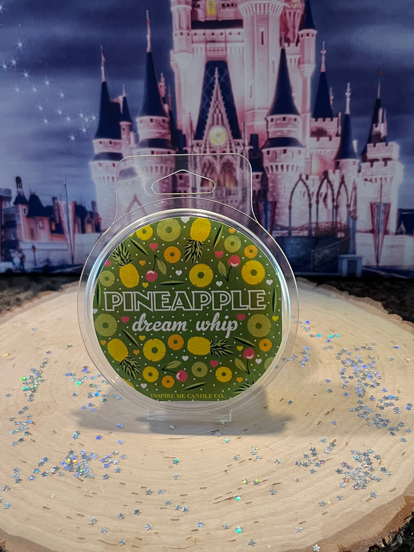 Pineapple DOLE WHIP Wax Melt Circle-Disney Theme Park Scents-Disney Decor For Home-Dole Whip Float At Magic Kingdom-Adventureland Aloha Isle