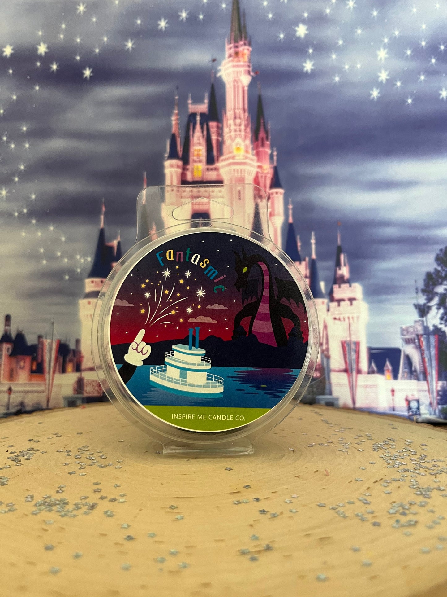 FANTASMIC Wax Melt Circle For Home-Disney Memories-Hollywood Studios Disney Decor-Gift For Disney Lover-Family Vacation To Walt Disney World