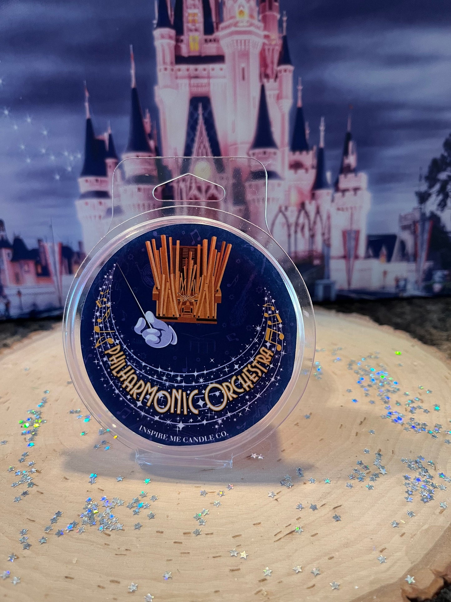 PHILLARMAGIC Wax Melt-Mistro Mickey Mouse And The Phillarmonic Orchestra-Disney Park Scent-Autumn DisneyDecor-Be Our Guest Wax Melt-ApplePie