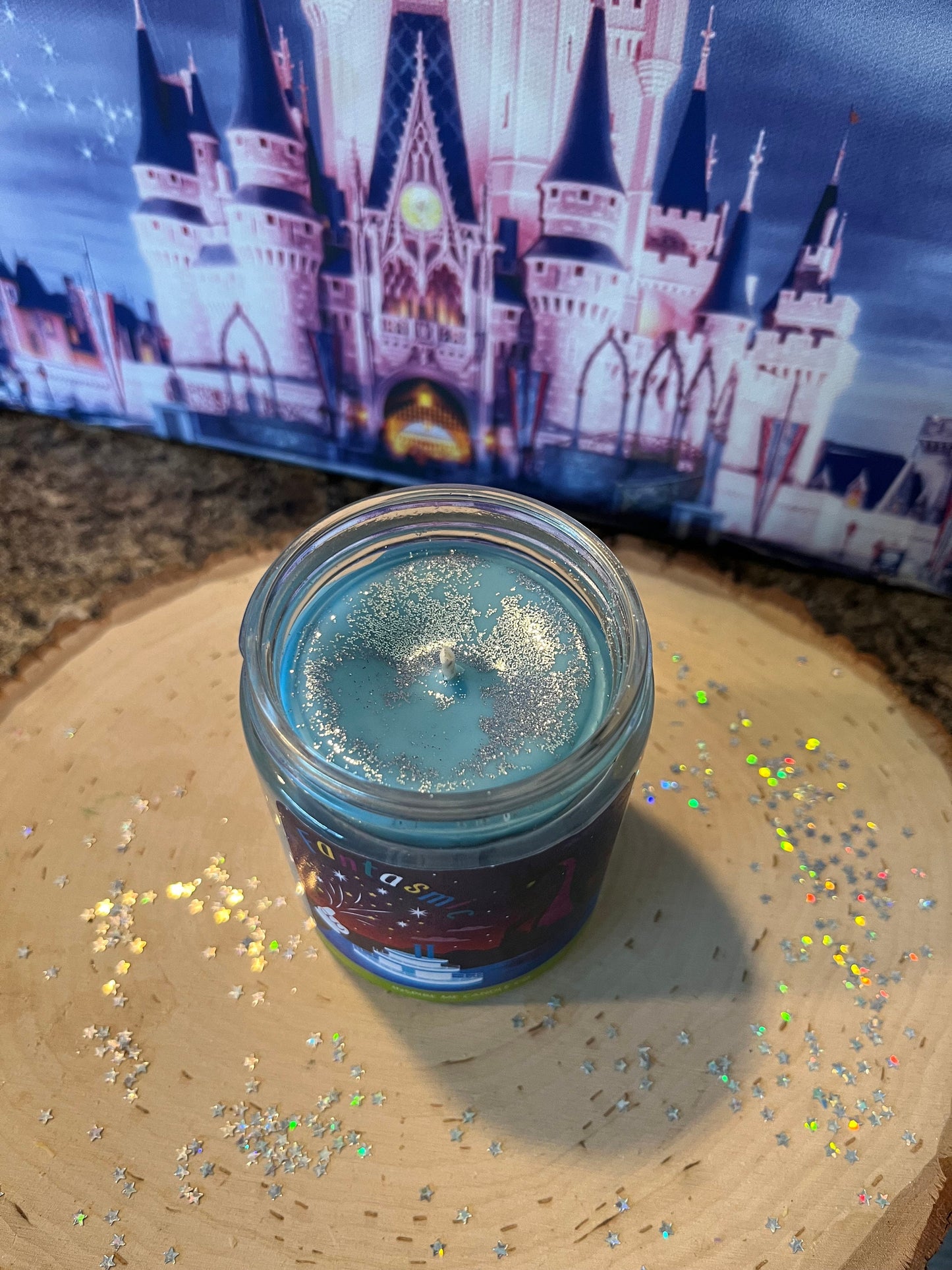 FANTASMIC Candle For Home-Disney Family Vacation At Hollywood Studios-Disney Decor For Home-Bridal Shower DisneyWorld-DisneyVillans Haloween