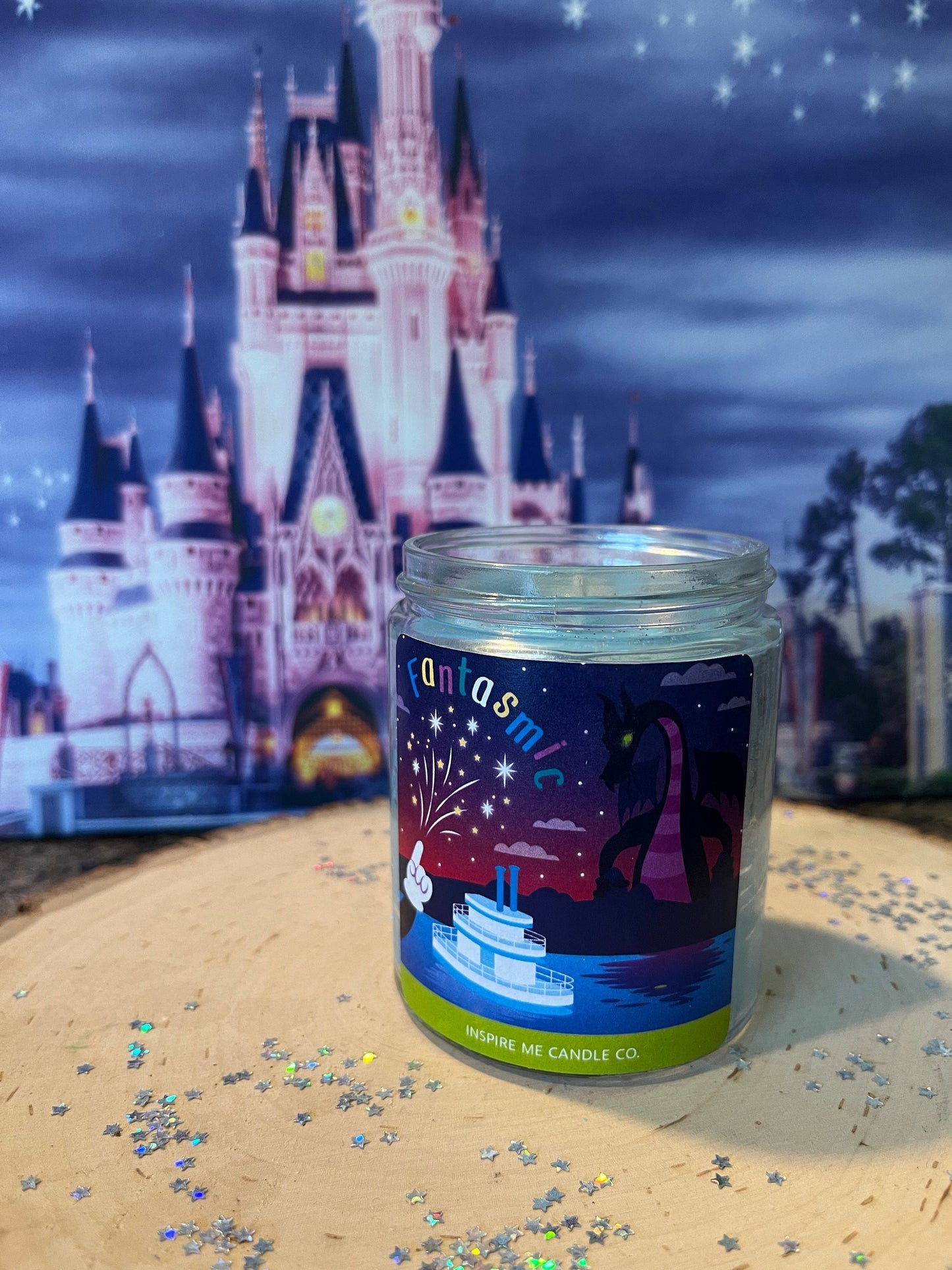 FANTASMIC Candle For Home-Disney Family Vacation At Hollywood Studios-Disney Decor For Home-Bridal Shower DisneyWorld-DisneyVillans Haloween