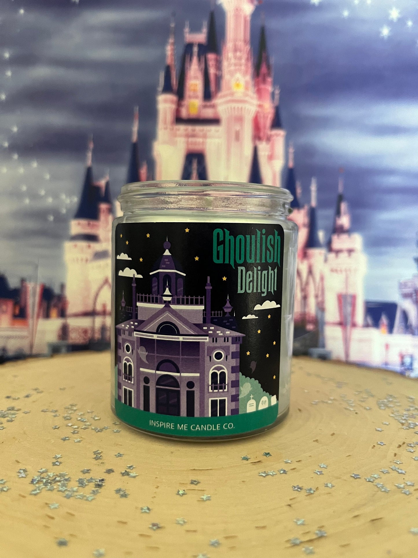 HAUNTED MANSION Candle-Ghoulish Delight Candle-Disney World Home Decor-HALLOWEEN Candle-Spooky Disney Merch-Haunted Mansion Theme Party Gift