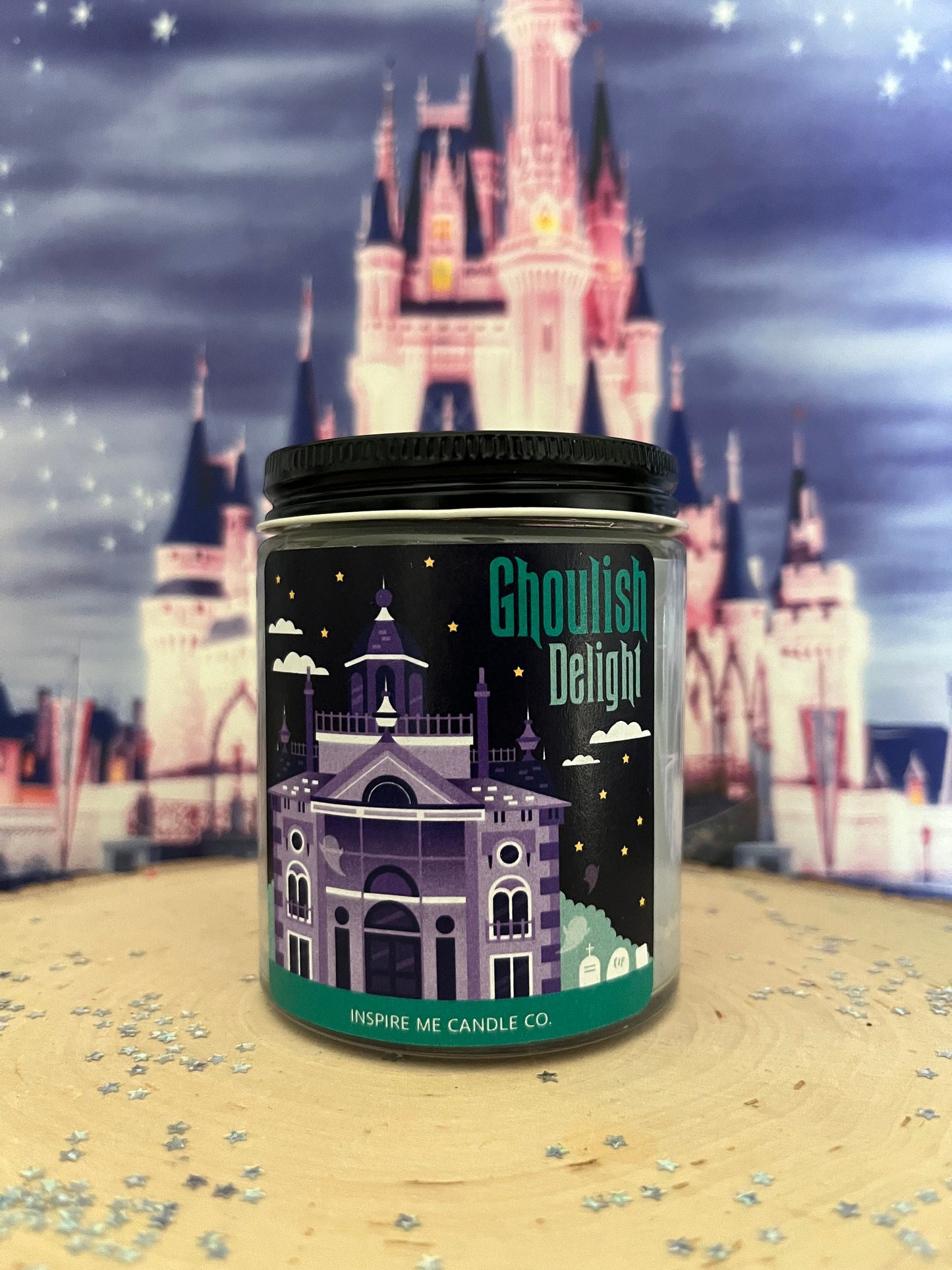 HAUNTED MANSION Candle-Ghoulish Delight Candle-Disney World Home Decor-HALLOWEEN Candle-Spooky Disney Merch-Haunted Mansion Theme Party Gift