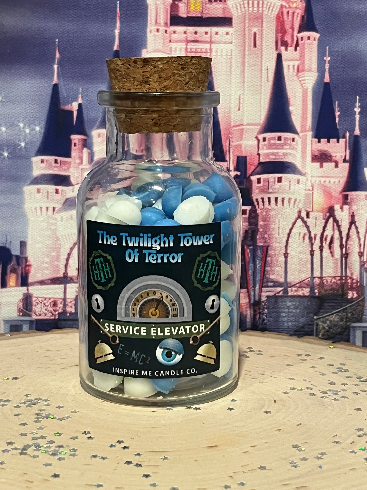 TOWER Of TERROR Wax Melt Scoopie Bottles-Disney Wax Melts-Hollywood Studios Home Decor-Sunset Boulevard-Disney Gift For Him-Disney HomeDecor