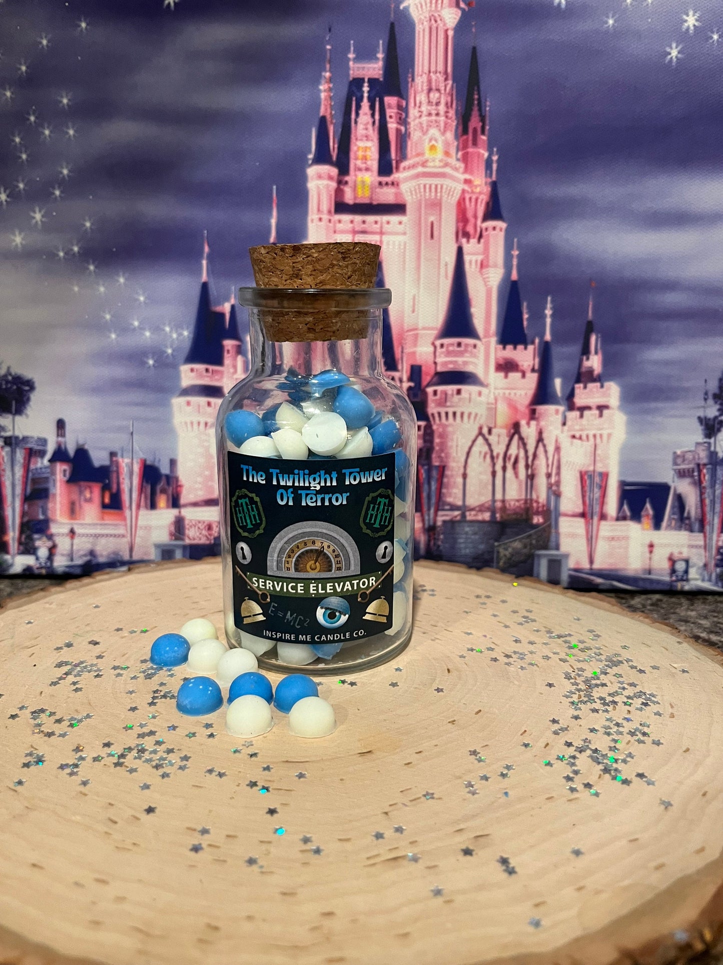 TOWER Of TERROR Wax Melt Scoopie Bottles-Disney Wax Melts-Hollywood Studios Home Decor-Sunset Boulevard-Disney Gift For Him-Disney HomeDecor